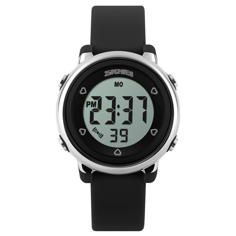 SKMEI 1100 Fashion Children Digital Watch LED Alarm Backlight Boys Girls Sport Watch