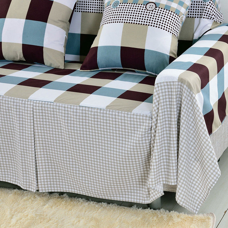 1/2/3/4 Seaters Sofa Easy Slipcover Stretch Protector Washable Soft Couch Chair Covers Protector