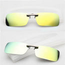 Polarized Clip On Sun Glassess Sun Glassess Driving Night Vision Lens For Metal Frame Glasses