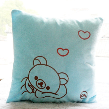 Honana Luminous Pillow Christmas Toys Led Light Plush Pillow Colorful Kids Toys Birthday Gift
