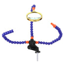 Multifunctional Soldering Station Third Hand Tool With 3/5 Flexible Arms Soldeirng Iron Holder Fan for PCB Welding Repair