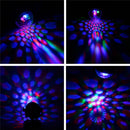 RGB Crystal Ball LED Stage Light Solar Powered  Light /Switch Control Landscape Light