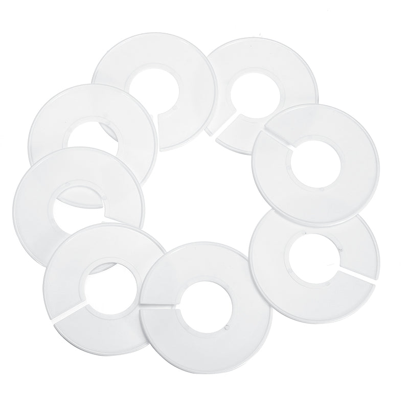 20 Pcs Hangrail Round Size Cloth Hanger Divider Rack Label Accessories Round with Marker