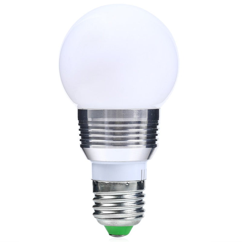 Dimmable 3W E27 LED RGB Magic Light Bulb 16 Colors Changing with Remote Control AC85-265V