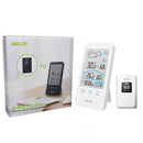Bakeey Indoor Outdoor LCD Weather Station Temperature Humidity Display Clock For Smart Home