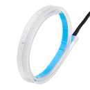 2Pcs 30/45/60CM Soft Switchback Sequential Signa Lamp Headlight Kit LED Strip DRL Light