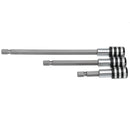 3Pcs 60/100/150mm Quick Release Drill Screwdriver Bit Holder 1/4 Inch Hex Shank Extension Bar