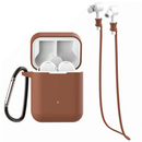 Bakeey 3 in 1 Xiaomi Air bluetooth Wireless Headset Case Silica Gel Protection Anti-lost Rope Metal Buckle Earphone Storage Box