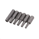 BROPPE 29Pcs S2 Screwdriver Bit Set Phillips Slotted Torx Hex Screwdriver Bits with Extension Rod 1/4 Inch Hex Shank