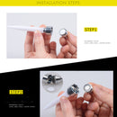 Tire Valve Stem Light Bicycle Warning Light Colorful Wheel Bike