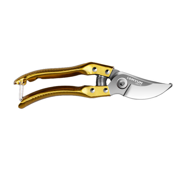 Gardening Grafting Scissors Tool Fruit Tree Pruning Shears Secateurs Steel Alloy Golden Cutter