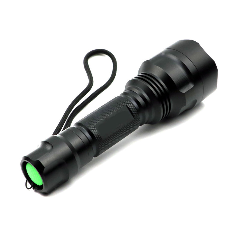 XANES C8 Q5 Red Light/ R5 Green Light Portable Brightness Tactical LED Flashlight