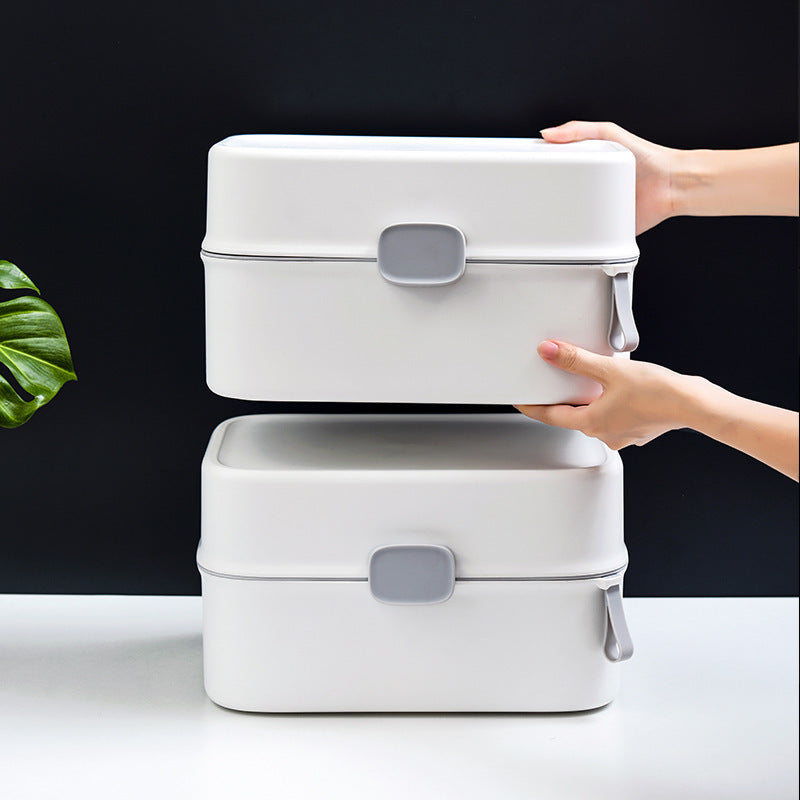 Storage Box Baskets Carry Storage Stationery Sundries for Bedroom Home Furniture