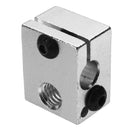 JGAURORA 20*16*11.5mm M6 Aluminum Heating Block for 3D Printer