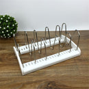 Lifewit Adjustable Pan Rack Pot Lid Holder Cookware Kitchen Organizer Storage Solution