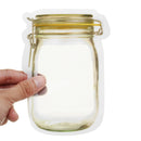 Food Storage Preserving Bag Mason Bottle Jars Children Biscuit Snack Container