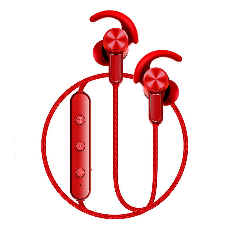 Tangmai Flexible Neckband Wireless bluetooth Earphone Stereo Sports Headphone for iPhone 8 Xiaomi 6X