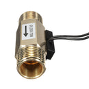 DN15 G1/2 Brass Water Flow Control Switch Magnetic Type Fluid Flowmeter Counter