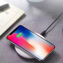 Bakeey 10W Fast Charging Pad Wireless Charger For iPhone XS 11 Pro Huawei P30 Pro Mate 30 5G Xiaomi 9Pro Redmi K30 S10+ Note 10 5G