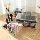 24*15*30cm Acrylic Injection Molding Processing Cosmetic Organizer Storage Rack DIY Desktop Finishing Box