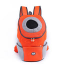Outdoor Pet Dog Carrier Bag Pet Dog Front Bag Double Shoulder Portable Travel Backpack Mesh Backpack Head