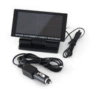 EC60 4.5 inch LED Display 12V/24V Car Thermometer+Voltmeter+Hygrometer+Weather Forecast+Clock