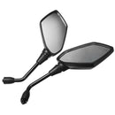 8mm 10mm Pair Electric Scooter Rear View Mirror Motorcycle Reflector Convex Universal