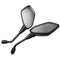 8mm 10mm Pair Electric Scooter Rear View Mirror Motorcycle Reflector Convex Universal