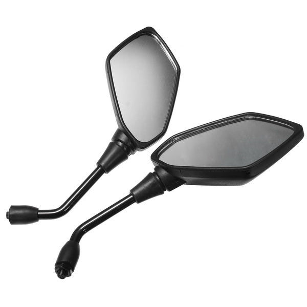 8mm 10mm Pair Electric Scooter Rear View Mirror Motorcycle Reflector Convex Universal