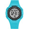 SYNOKE 9616 EL Display Silicone Strap Sport Watch 3ATM Waterproof Alarm Student Digital Watch