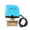 TMOK TK260 DC 12V 1/2" 3/4" 1" 1-1/4" Motorized Electric Brass Ball Valves 3 Wire Full Port Valve