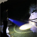 XANES M9 T6+COB Zoomable 4Modes USB Rechargeable LED Flashlight Outdoor Waterproof 18650 Flashlight with Tail Magnetic Suction