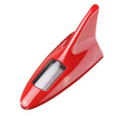 Universal 12LED 11 Mode Solar Power Car Roof Antenna Lamp Flashing Warning Light 12V Red/Black/Silver/White