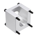 HANPOSE Aluminum Nema23 Motor Mounting Bracket with 4pcs Screw Base Support For 57 Stepper Motor