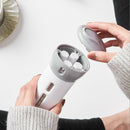 IPRee 4 in 1 Lotion Shampoo Gel Travel Dispenser Refillable Bottles Mini Portable Cosmetics Container Storage Box