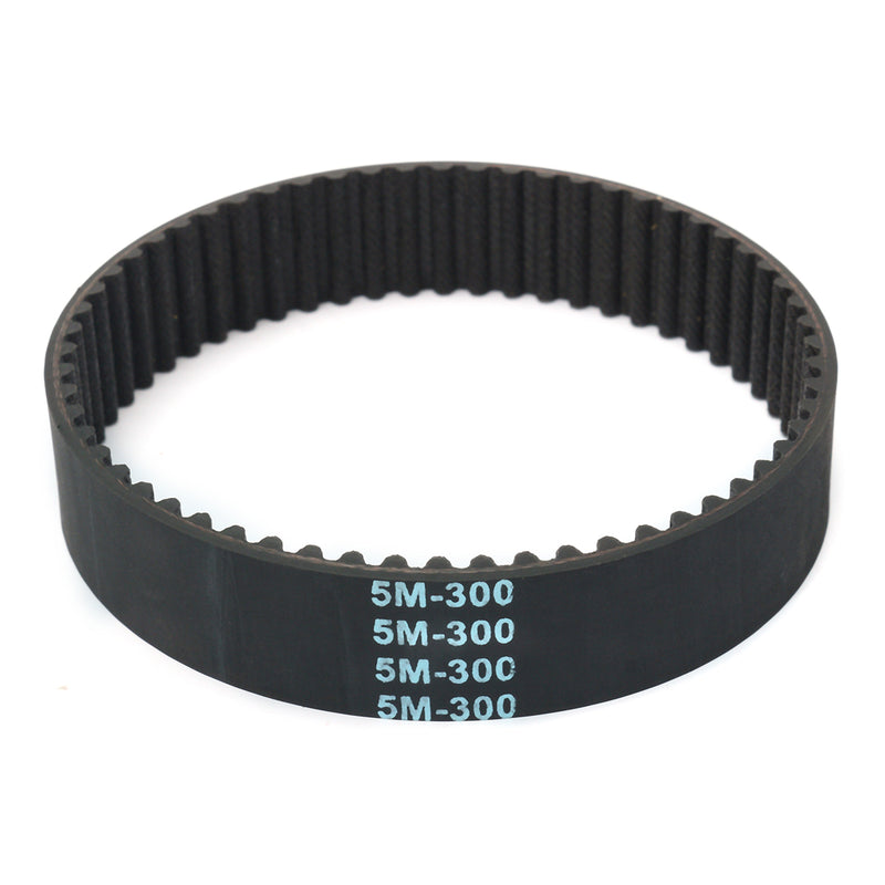 3Pcs HTD5M-300 Timing Pulley Belt Rubber Drive Arc Teeth 20mm Width 1/5'' Pitch For 3D Printer