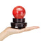 Red Citrine Calcite Quartz Gemstone Stand Crystals Sphere Ball Healing 60mm-80mm