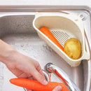 Kitchen Triangle Storage Holder Multi-functional Drain Shelf Storage Rack