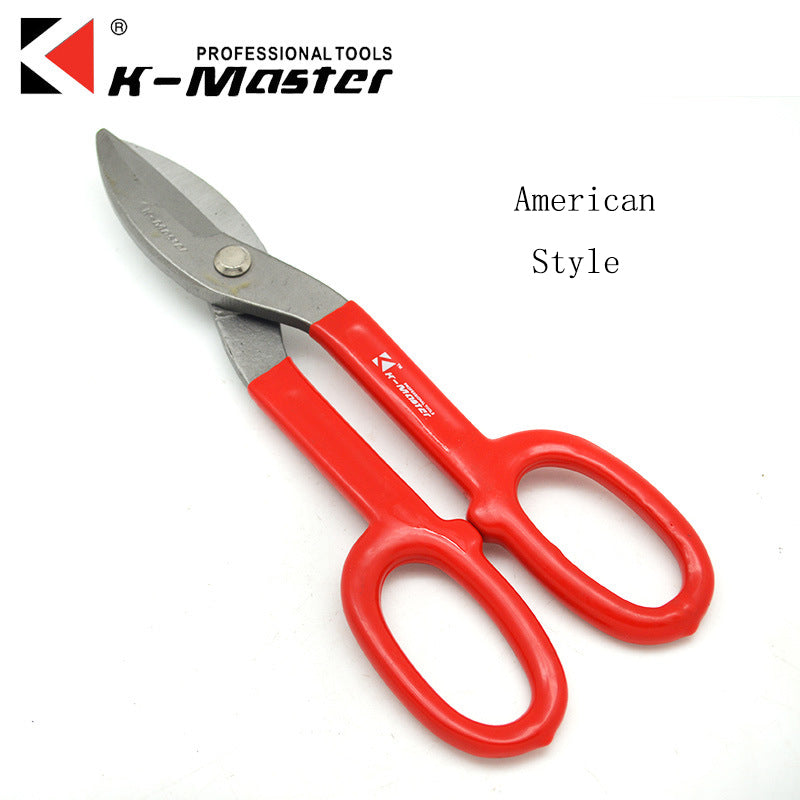 K-Master High-carbon Steel 250mm/300mm Fish Line Cutter Industrial Scissors Portable Three Mode Scissors