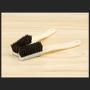 MYTEC 4/6row Pig Bristle Brush Collectables - Autograph Tools for Maintenance Cleaning Walnut Bristle Brush Polishing and Oil Brush Tool