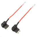 2pcs DC12V Fuse Holder Circuit Box Blade Standard Motorcycle Car ACU Without Fuses