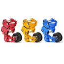 Motorcycle Aluminum Roller Chain Tensioner Adjuster For Dirt Pit Bike ATV