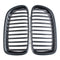 Pair Carbon Fiber ABS Front Kidney Grille For BMW F18 F10 F11 5 Series 2010-2016