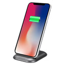 Bakeey 30W Double Coil Fast Qi Wireless Charger Dock Stand for iPhone 11 Pro XR X for Samsung Xiaomi Huawei