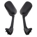 Pair Motorcycle Racing Rear View Side Mirrors For Yamaha YZF R6 R6S 2003-2008 Black