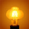 E27 4W White/Warm White COB LED Filament Retro Edison Bulbs AC 220V