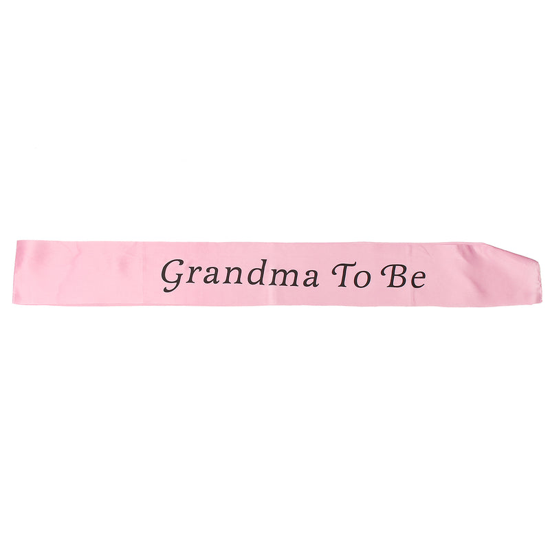 Colors Baby Shower Party Satin Sash Banner Ribbon New Mummy To Be/Grandma/Auntie/Nanny