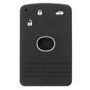 Car Key Case Cover Silicone 3 Buttons Smart Card Key Case Cover FOB For Mazda