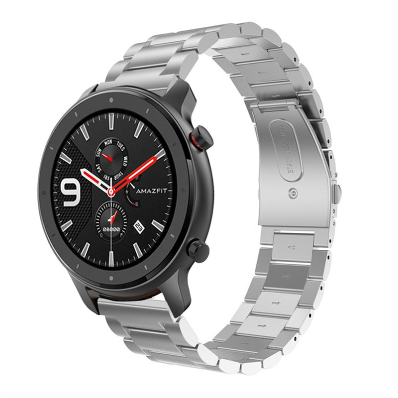 Bakeey Stainless Steel Watch Band for Amazfit GTR 47MM Smart Watch