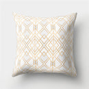 Colorful Geometric Pattern Cotton Linen Throw Pillow Cushion Cover Car Home Sofa Pillow Case